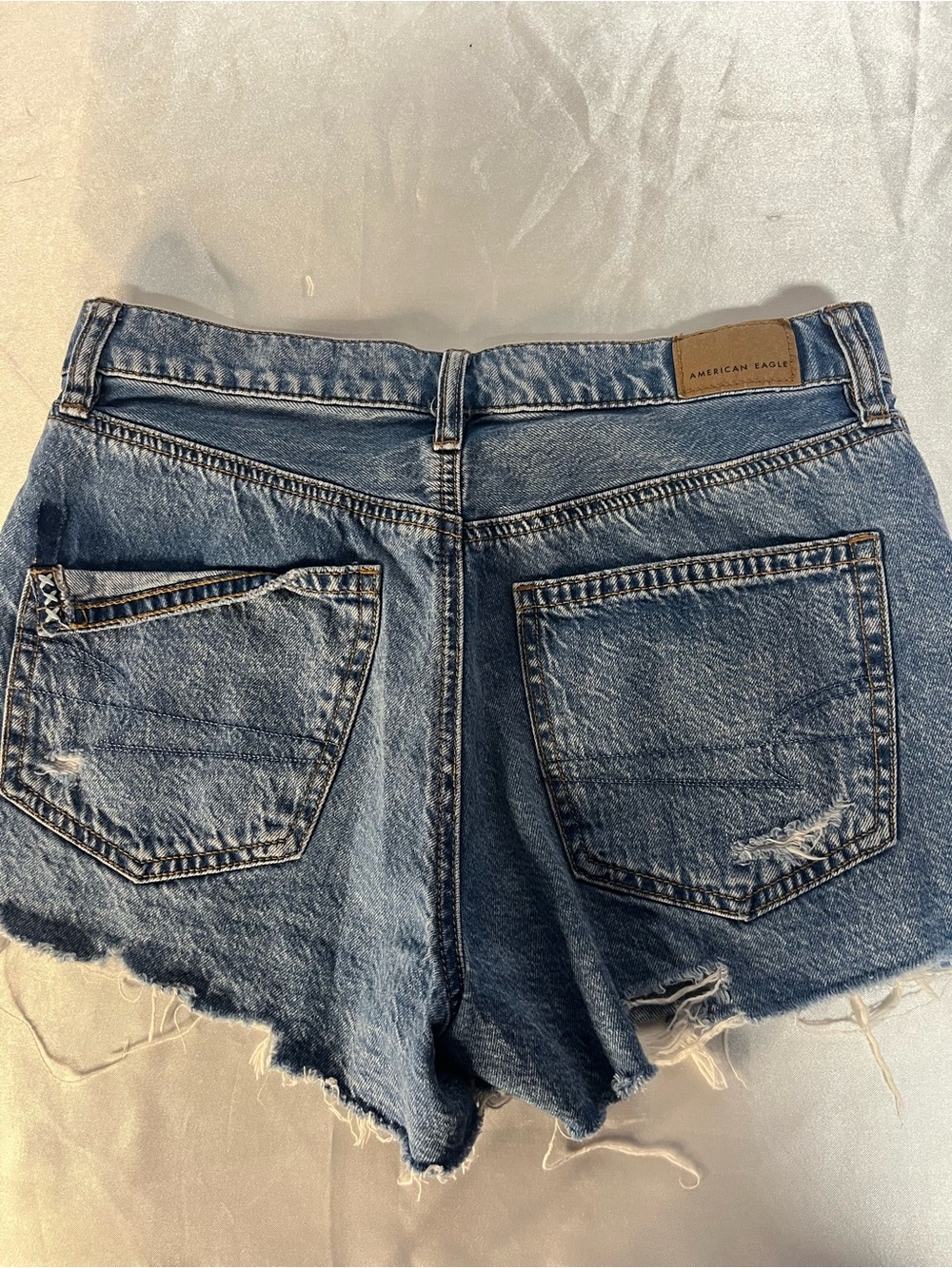 American Eagle Outfitters Light Blue Denim Shorts - EUC - Picture 5 of 9